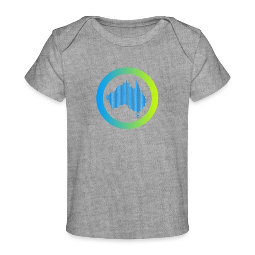 Gradient Symbol Only - Baby Organic T-Shirt