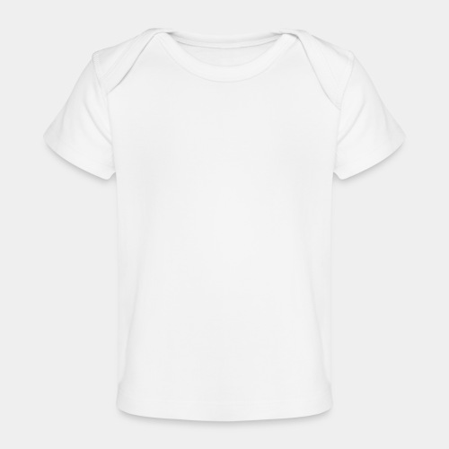 KC Streetcar Stamp White - Baby Organic T-Shirt