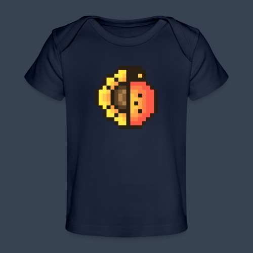 LADYBUG AND SUNFLOWERS icon - Baby Organic T-Shirt