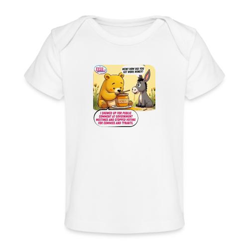 Honey Bear - Fire Tyrants - Baby Organic T-Shirt