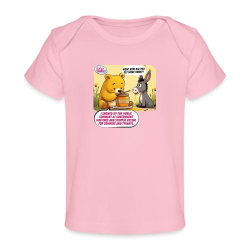 Honey Bear - Fire Tyrants - Baby Organic T-Shirt