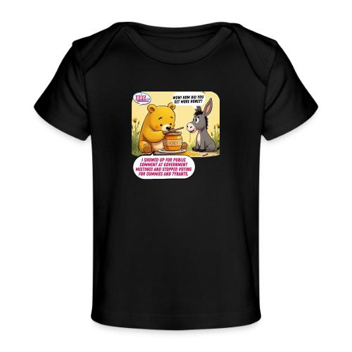 Honey Bear - Fire Tyrants - Baby Organic T-Shirt
