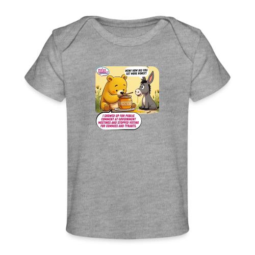 Honey Bear - Fire Tyrants - Baby Organic T-Shirt