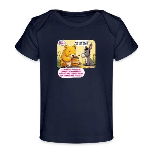 Honey Bear - Fire Tyrants - Baby Organic T-Shirt