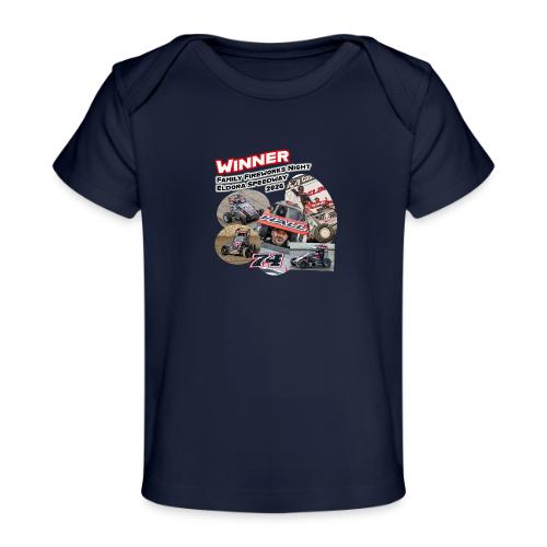 Luke Hall - Eldora Speedway FFN#1 Design 2 - Baby Organic T-Shirt