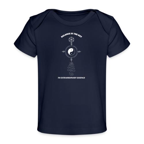 Balance is The Key To Extraordinary Essence - Baby Organic T-Shirt