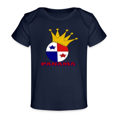 Crown Me Panama - Baby Organic T-Shirt