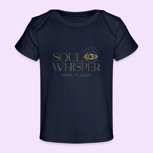 Soul Whisper - Metallic Design - Baby Organic T-Shirt