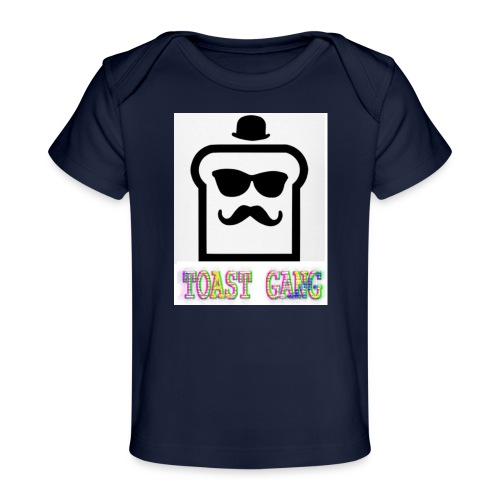 Toast Gang logo - Baby Organic T-Shirt