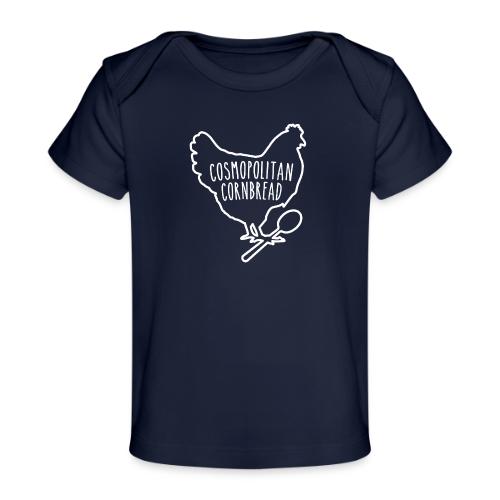 Cosmopolitan Cornbread Hen & Spoon Logo - Baby Organic T-Shirt