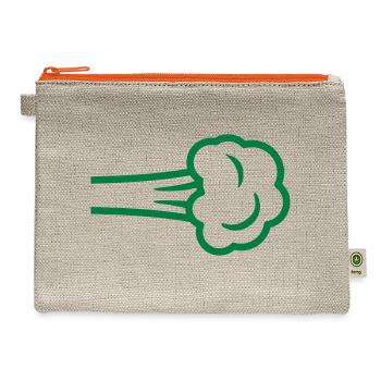 Fart - Hemp Carry All Pouch - natural/orange - Front