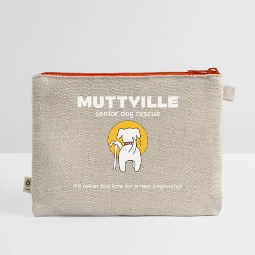 It's never too late for a new beginning! - Hemp Carry All Pouch