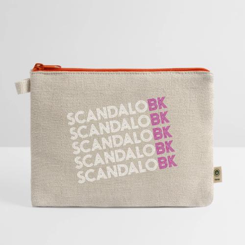 Scandalo BK 2018 White Letters - Hemp Carry All Pouch