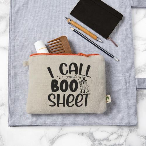 I call boo sheet - Hemp Carry All Pouch