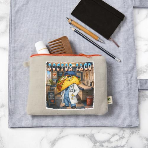 Doctor Taco - Hemp Carry All Pouch