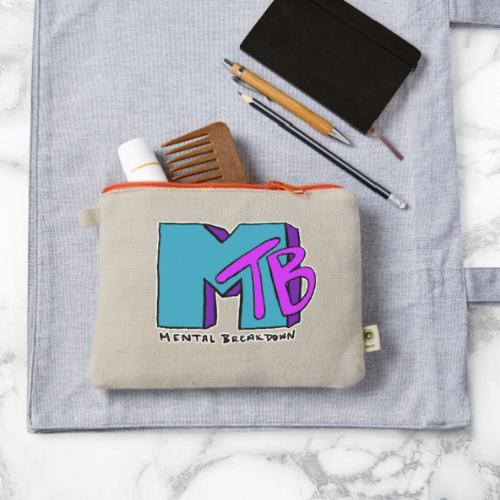 Mental Breakdown in the 90's - Hemp Carry All Pouch