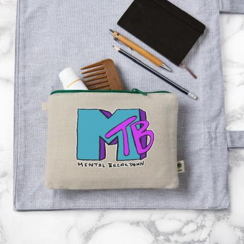 Mental Breakdown in the 90's - Hemp Carry All Pouch