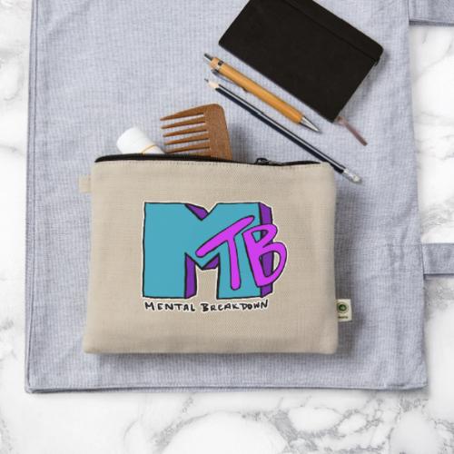 Mental Breakdown in the 90's - Hemp Carry All Pouch