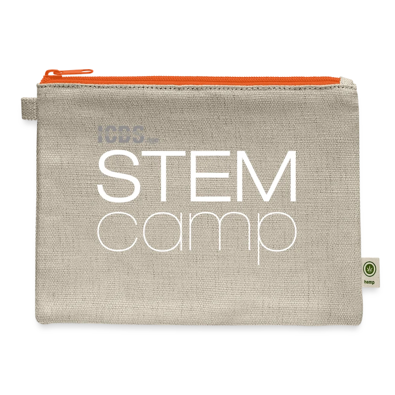 ICDSngo STEMcamp 01A - Hemp Carry All Pouch