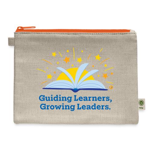 Guiding Learners, Growing Leaders - Hemp Carry All Pouch