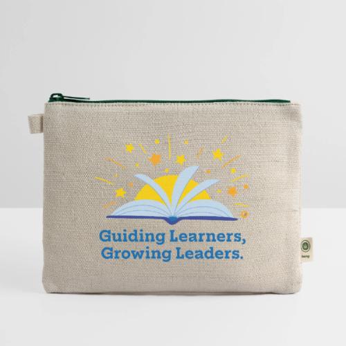 Guiding Learners, Growing Leaders - Hemp Carry All Pouch
