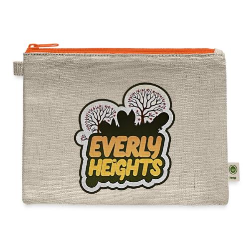 Everly Heights Sunburst Logo - Hemp Carry All Pouch