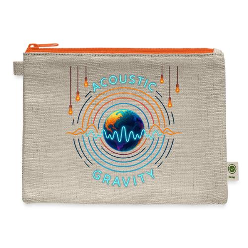 Acoustic Gravity Earth - Hemp Carry All Pouch