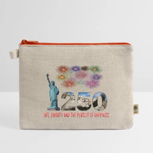 250 Years USA - Hemp Carry All Pouch