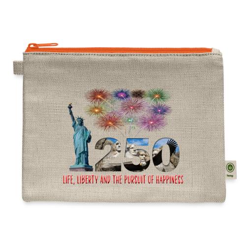 250 Years USA - Hemp Carry All Pouch