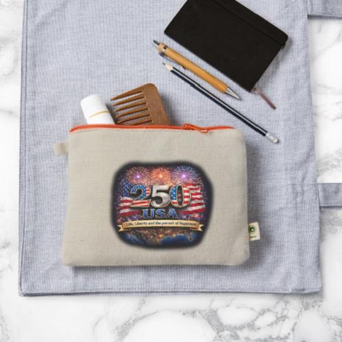 USA 250th Celebration - Hemp Carry All Pouch