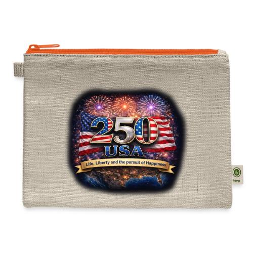 USA 250th Celebration - Hemp Carry All Pouch