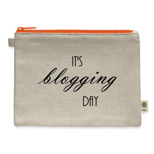Blog Day - Hemp Carry All Pouch
