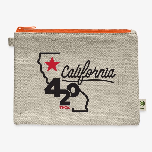 California 420 - Hemp Carry All Pouch