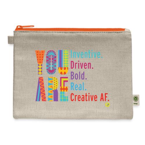 You Are - Hemp Carry All Pouch