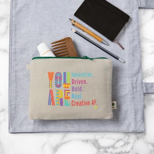 You Are - Hemp Carry All Pouch