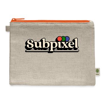 Series Screen Tv - Hemp Carry All Pouch - natural/orange - Front