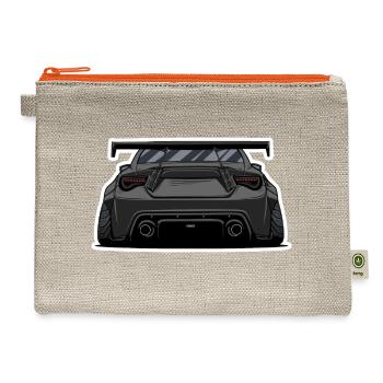 toyota 86 - Hemp Carry All Pouch - natural/orange - Front