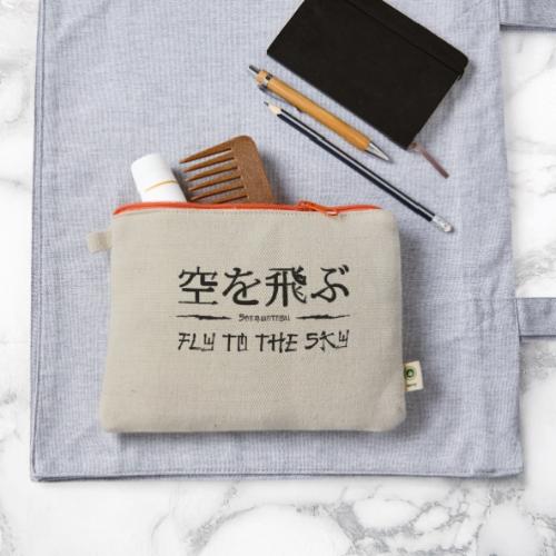 FLY TO THE SKY - Hemp Carry All Pouch