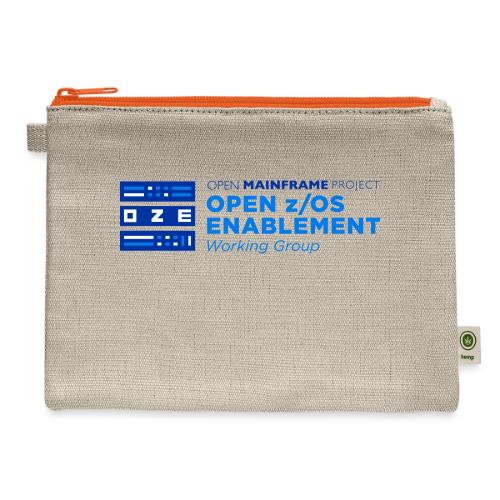 Open z/OS Enablement WG - Hemp Carry All Pouch