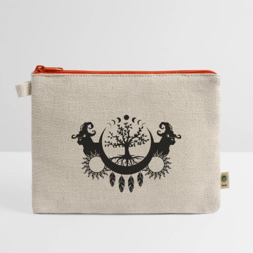 Witch's Tree of Life - Hemp Carry All Pouch