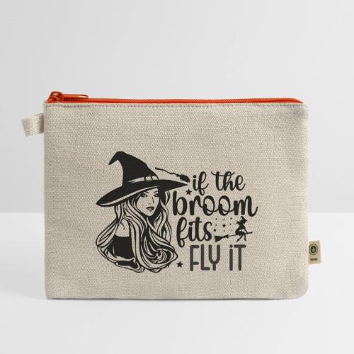 If The Broom Fits! - Hemp Carry All Pouch