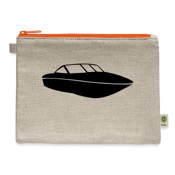 Boat - Hemp Carry All Pouch - natural/orange - Front