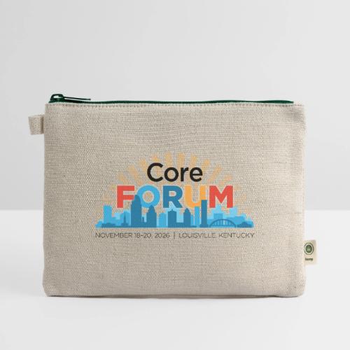 Core Forum 2026 - Hemp Carry All Pouch