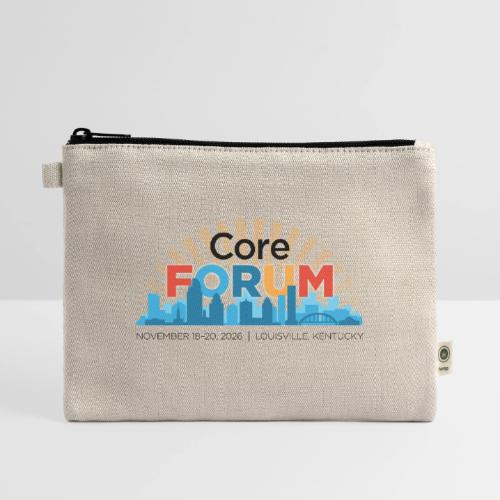 Core Forum 2026 - Hemp Carry All Pouch