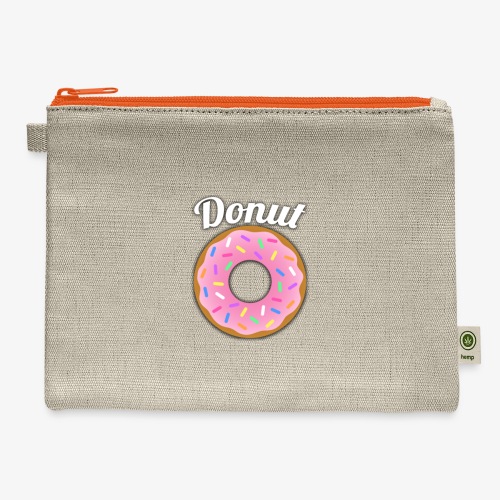 Donut - Hemp Carry All Pouch