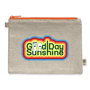 Good Day Sunshine - Hemp Carry All Pouch - natural/orange - Front