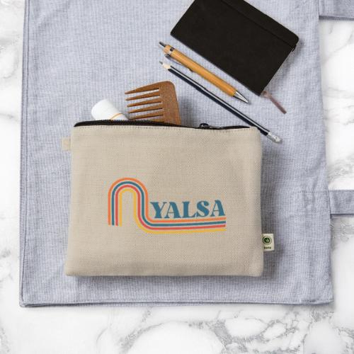 YALSA Retro Rainbow - Hemp Carry All Pouch