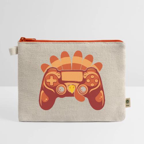 Gamer Turkey Thanksgiving - Hemp Carry All Pouch