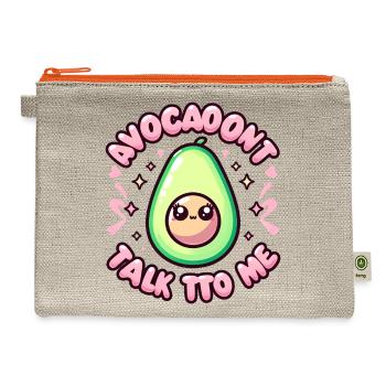Join Pepe on a wild adventure as he discovers the - Hemp Carry All Pouch - natural/orange - Front