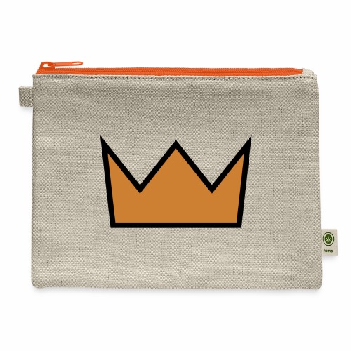 the crown - Hemp Carry All Pouch